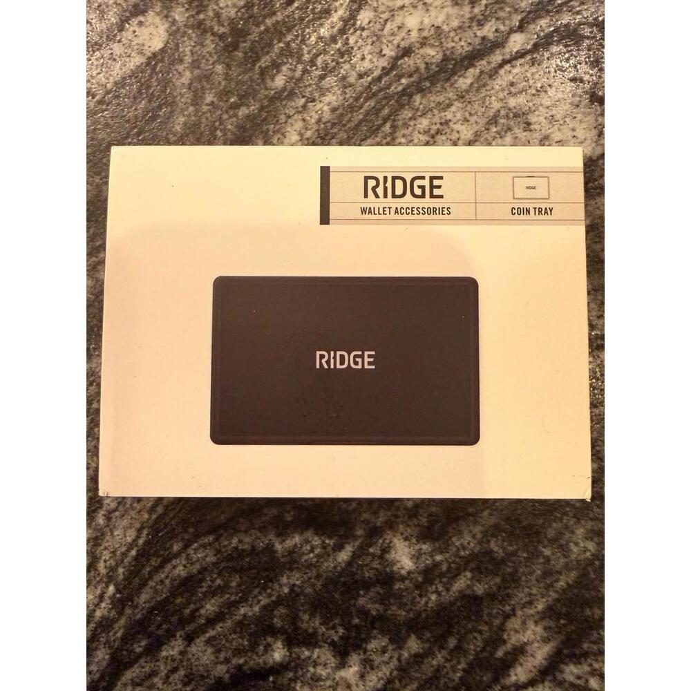 RIDGE Men's Wallet Accessory Aluminium Coin Tray